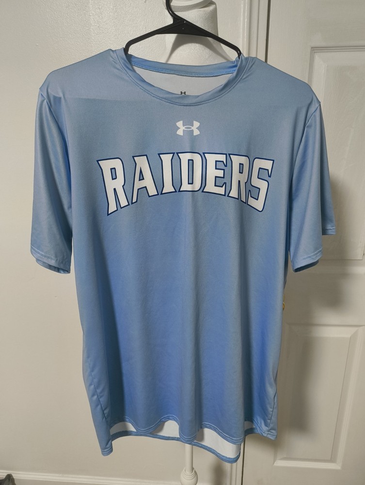 Under Armour Light Blue Raiders Performance Tee