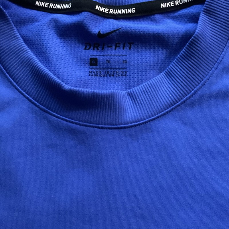 Nike Dri-Fit Element LS Running Top Hyper Royal BQ8183 405 Men’s Large gallery
