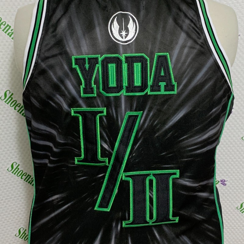 Headgear Classics Basketball Jersey Star Wars Yoda Episode 1 & 2 I & II Mens XL gallery