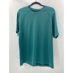 Fabletics Mens Training Day Short Sleeve Tee Teal Green XL RN134638