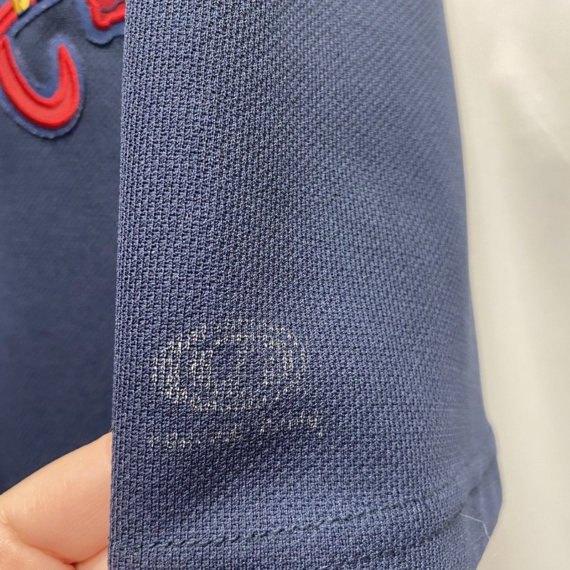 Atlanta Braves men's size XL baseball jersey button short sleeve MLB True Fan gallery