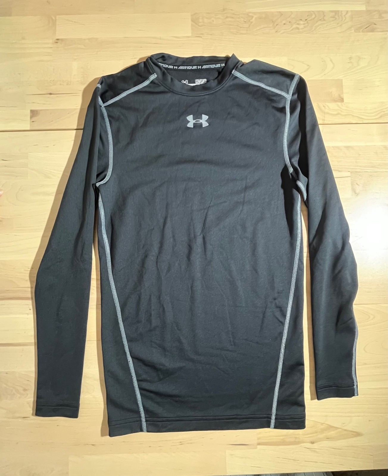 Under Armour ColdGear Compression Mock Neck Base Layer - Black (Size M) gallery