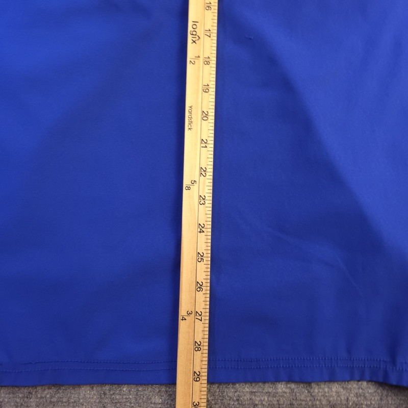 Zero Restriction Quarter Zip Pullover Large Short Sleeve Blue Solid Golf Stretch gallery
