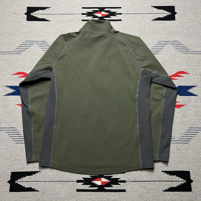 Kuiu Half Zip Pullover Hunting Longsleeve Mens Size Large Green gallery