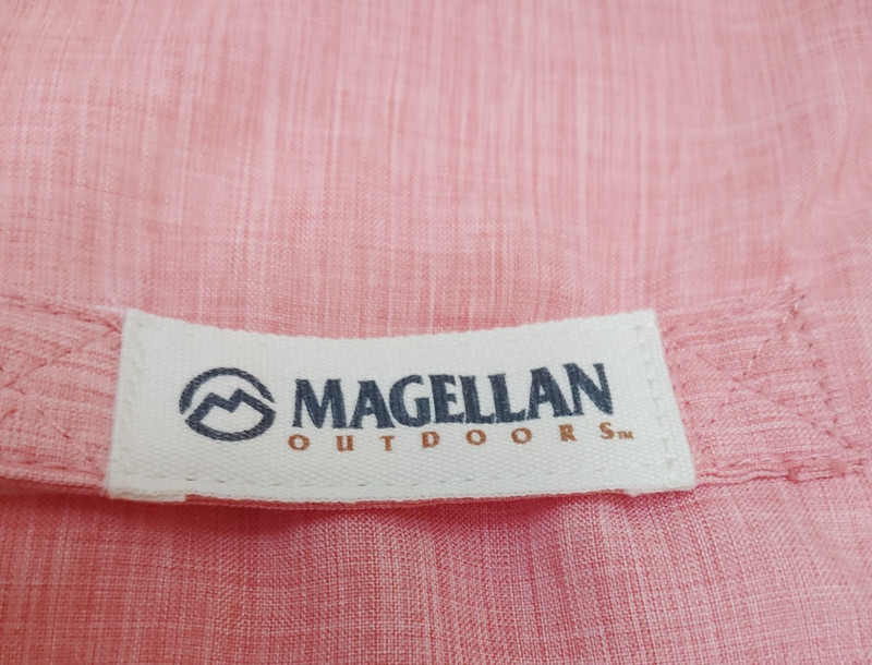 NWT Magellan Outdoor Shirt Fish Gear 4XL Relaxed Fit Long Sleeve Coral Aransas gallery