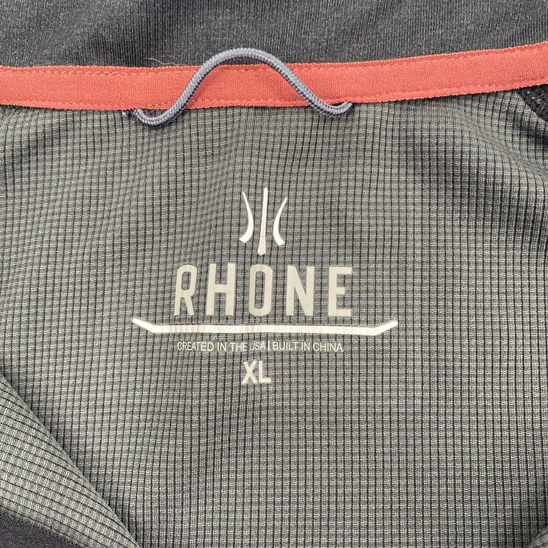 Rhone Pullover Mens Extra Large Black 1/4 Zip Polartec Performance Athleisure XL gallery