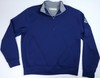 Medium DONALD ROSS POLYESTER SPANDEX 1/4 ZIP GOLF PULLOVER Navy Blue gallery