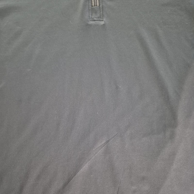William Murray Pullover Mens Large Black Quarter Zip Golf Athletic Lightweight gallery
