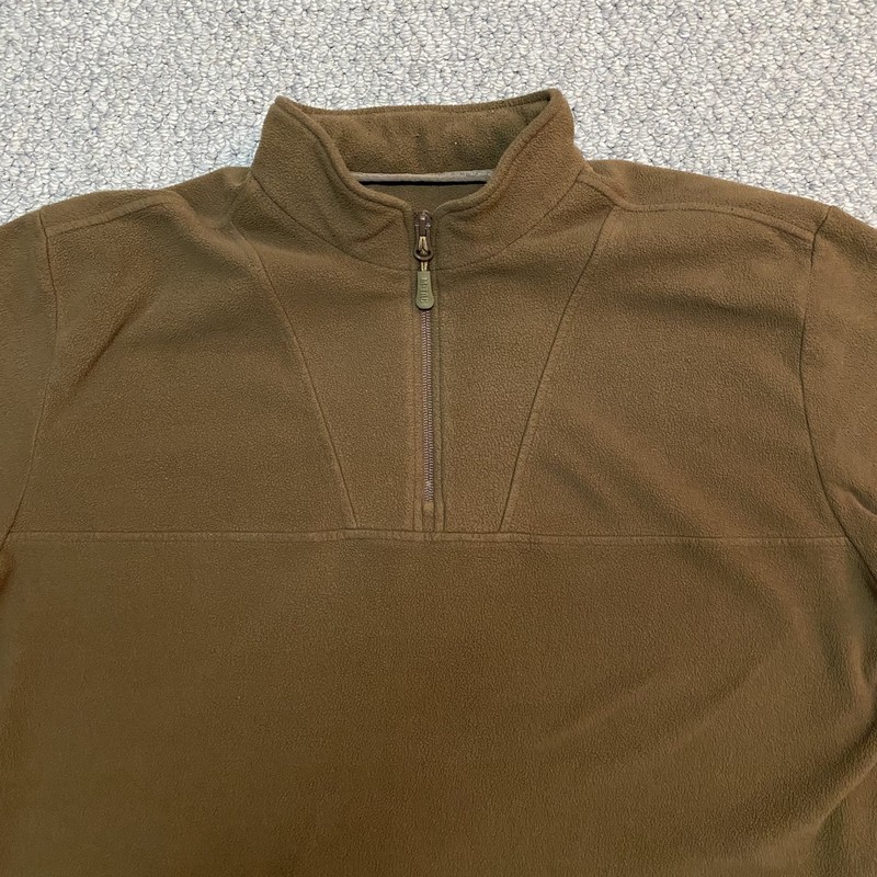 M-Tac Men's Military Delta Fleece 1/4 Zip Pullover Coyote Brown XL gallery