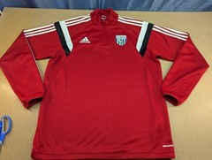 West Bromwich Albion adidas 2014-2015 Training Top Size L Drill Football 1/4 Zip