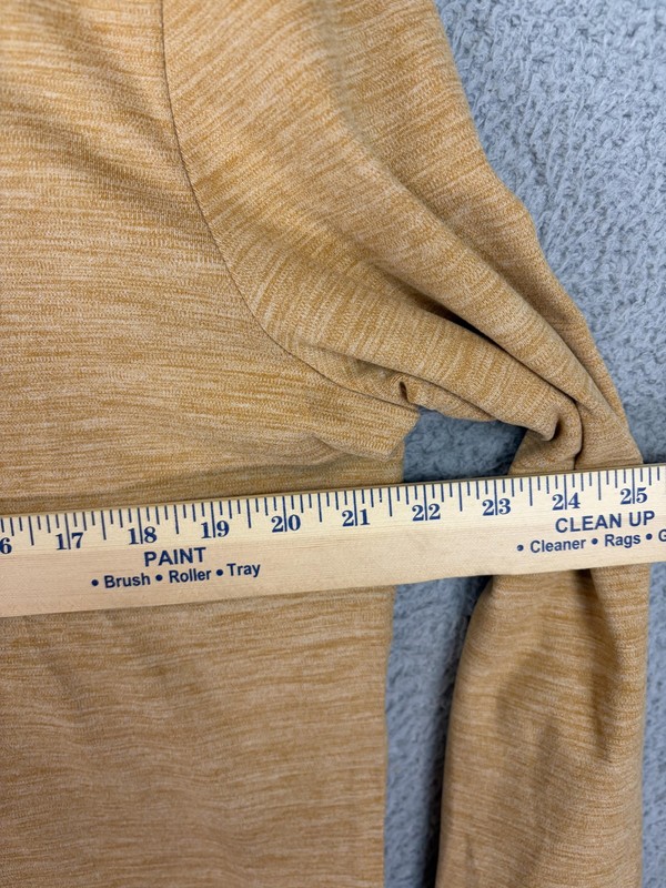 Avalanche Shirt Mens Large Beige Long Sleeve Performance Hiking Zip Pocket New gallery