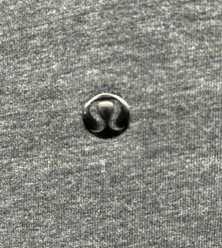 Lululemon Mens Size XL Gray Evolution Short Sleeve Polo Shirt (K3) gallery