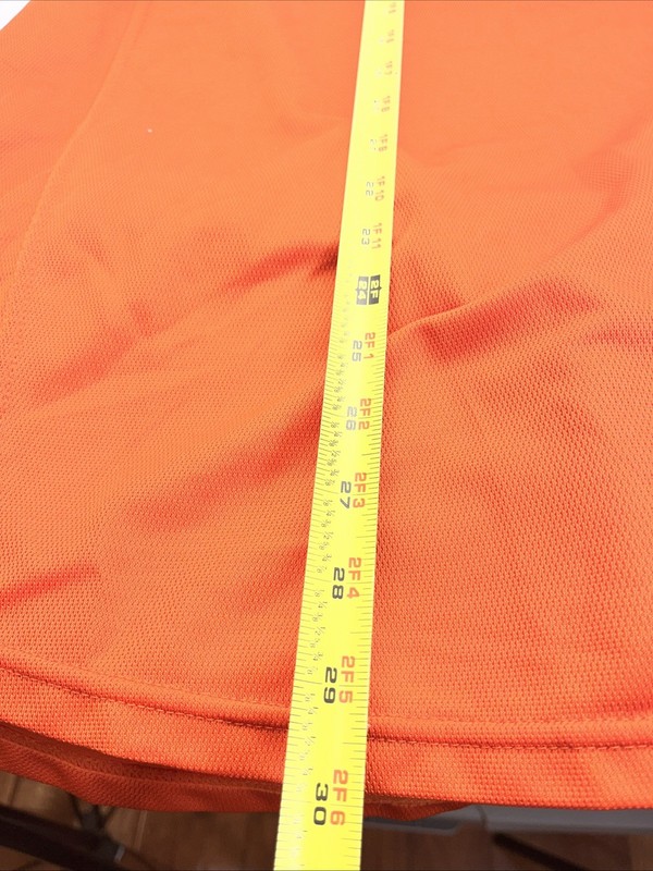 Nike Dri Fit T Shirt Mens L Orange Activewear Short Sleeve Casual Athleisure gallery