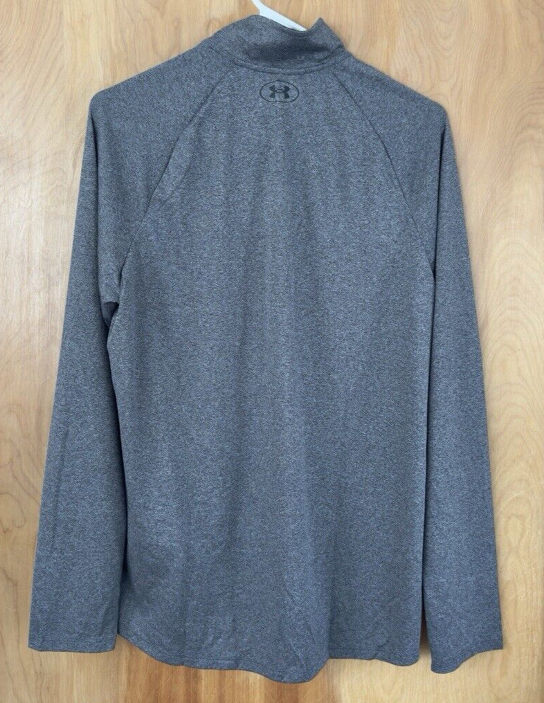 Under Armour Tech 2.0 1/2 Zip Pullover Men's Medium Gray Running Golf NWT gallery