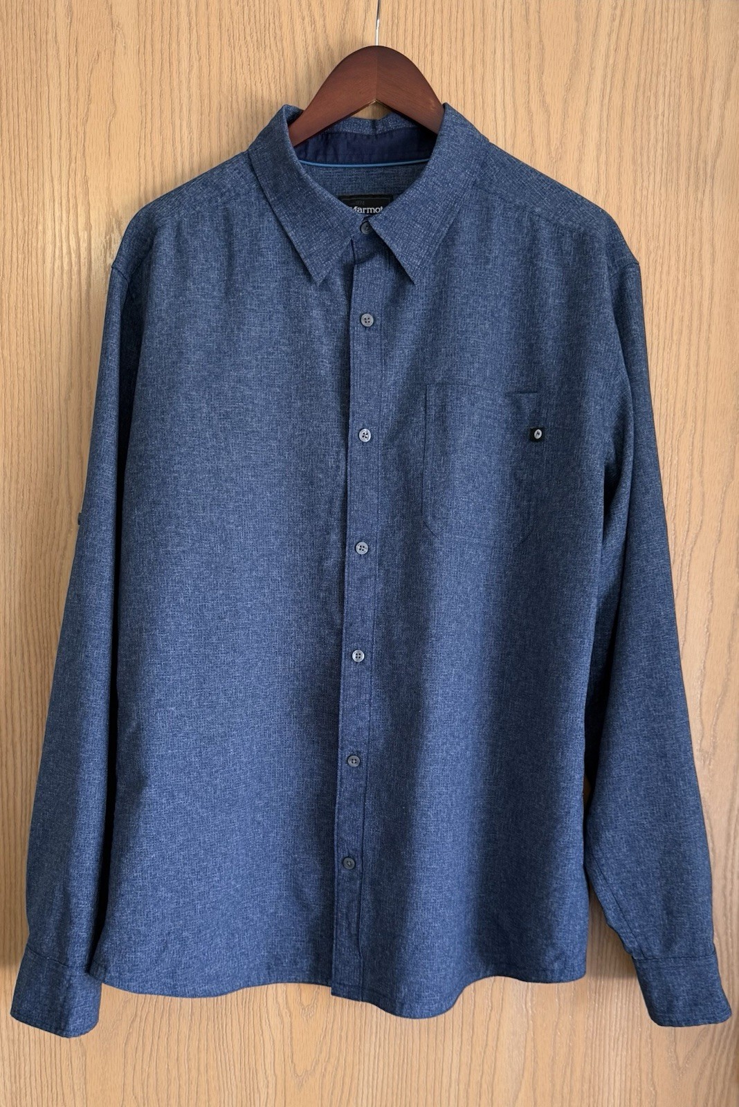 Marmot | Men’s XL | Blue Aerobora Technical Hiking Shirt AirExchange Breathable gallery