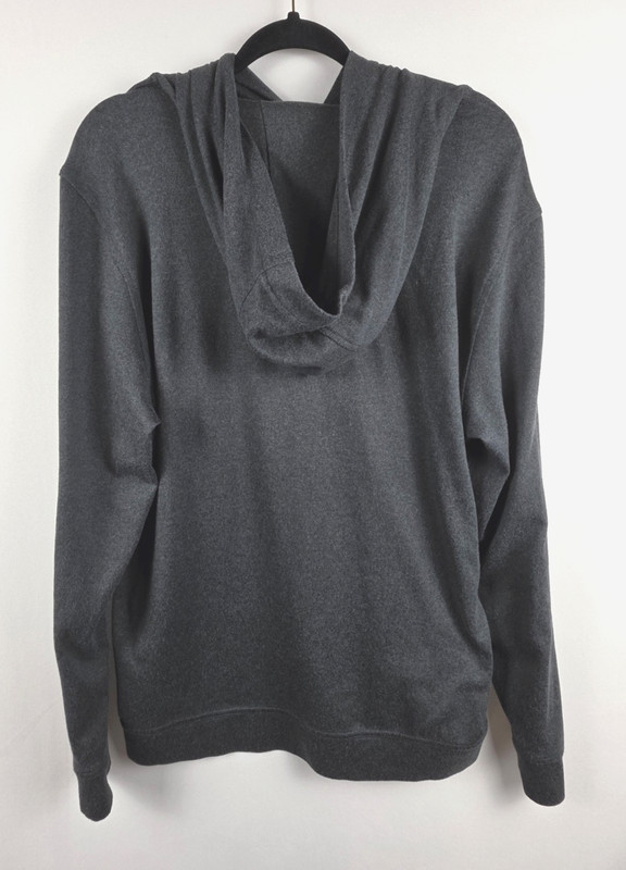 Greg Norman Performance Hooded Long Sleeve T Shirt Gray Mens Large gallery