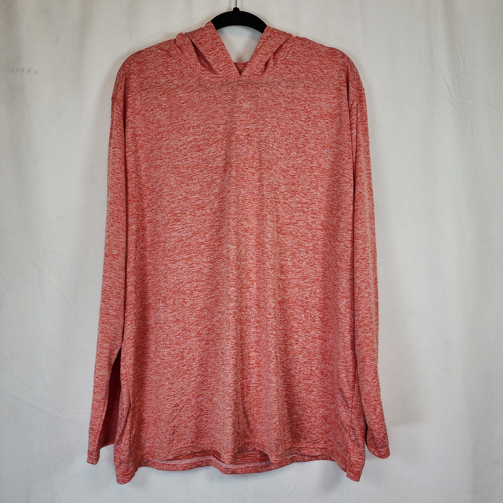 Mens Long Sleeve Sun Base Layer Hoodie XXL Salmon Color Running Outdoor gallery