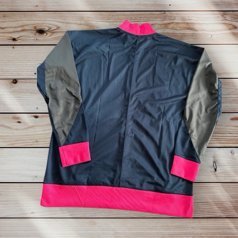 Nike Jacket Navy Pink Slim Fit Drill Track Top Dri Fit Academy Pro 24 L XXL gallery