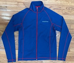 Vineyard Vines Performance Blue Red Athletic Full-zip Long-sleeve Top Men’s S