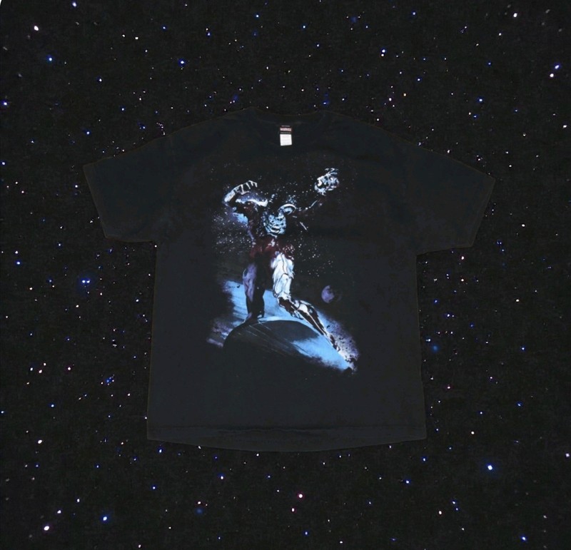 MARVEL MAD ENGINE SILVER SURFER ZOMBIE 2007 VINTAGE MENS T-SHIRT - MENS SIZE XL gallery
