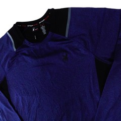 SPYDER Active T-Shirt Men’s Performance Moisture Wicking Blue Mens Large NWT