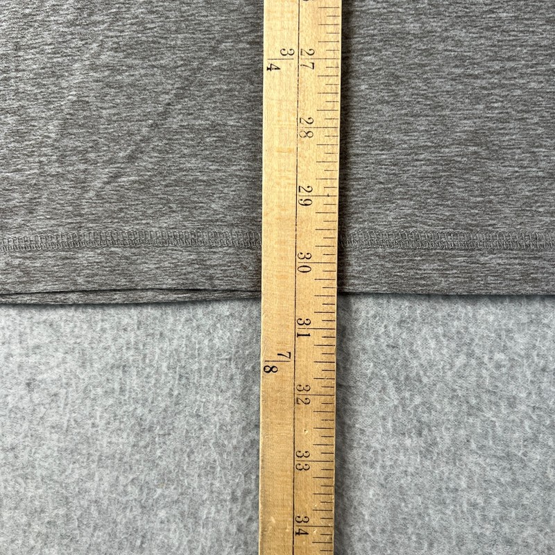 Vuori Strato Tech Tee Shirt Long Sleeve Performance Stretch 2XL Mens Grey Gym gallery