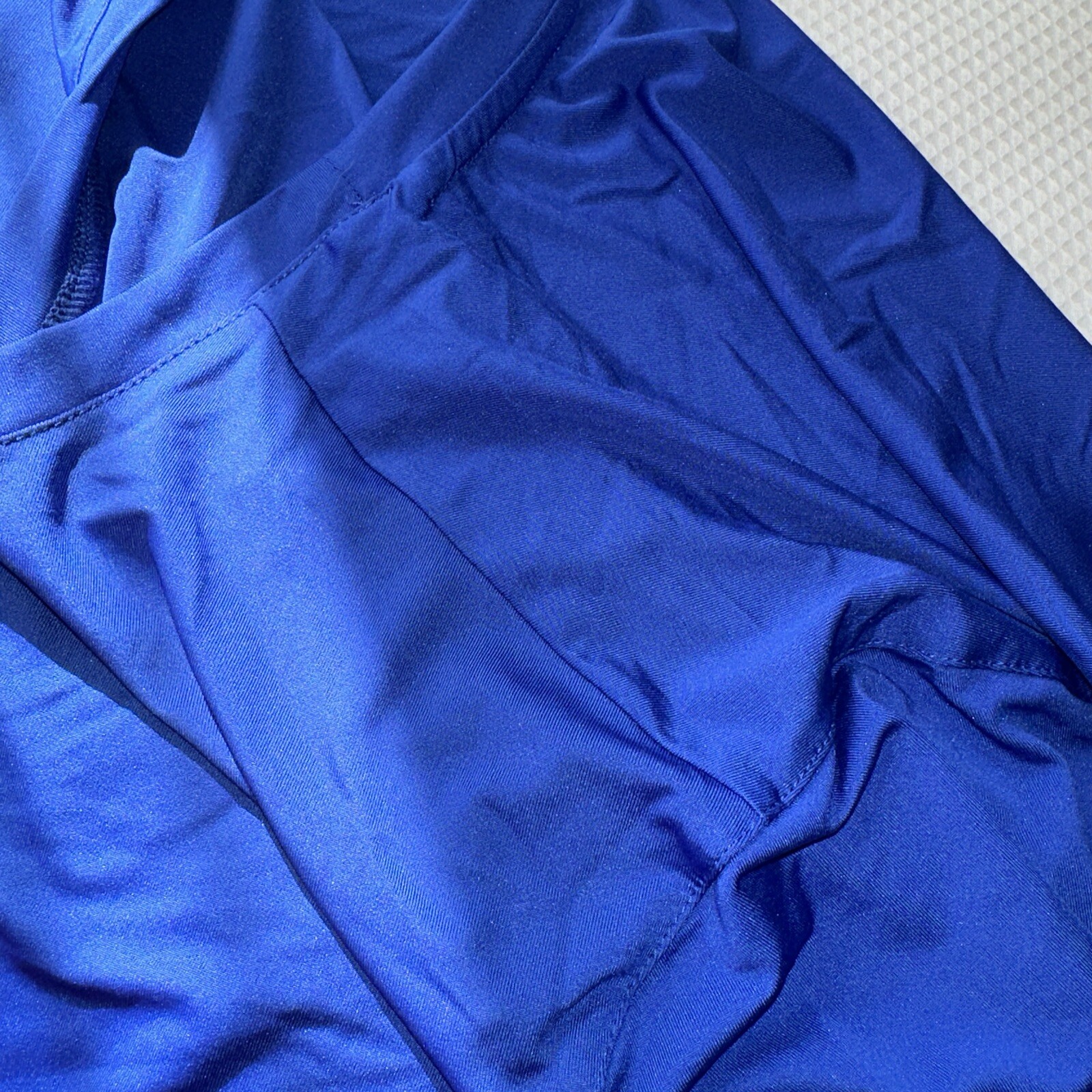 Rare Elon Musk’s TESLA Men’s 3XL S/S Athletic Lite Weight Hyper-Dri Shirt Blue gallery