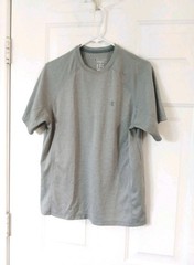 Champion Powertrain Men’s Medium Gray Short Sleeve Crew Neck T-Shirt
