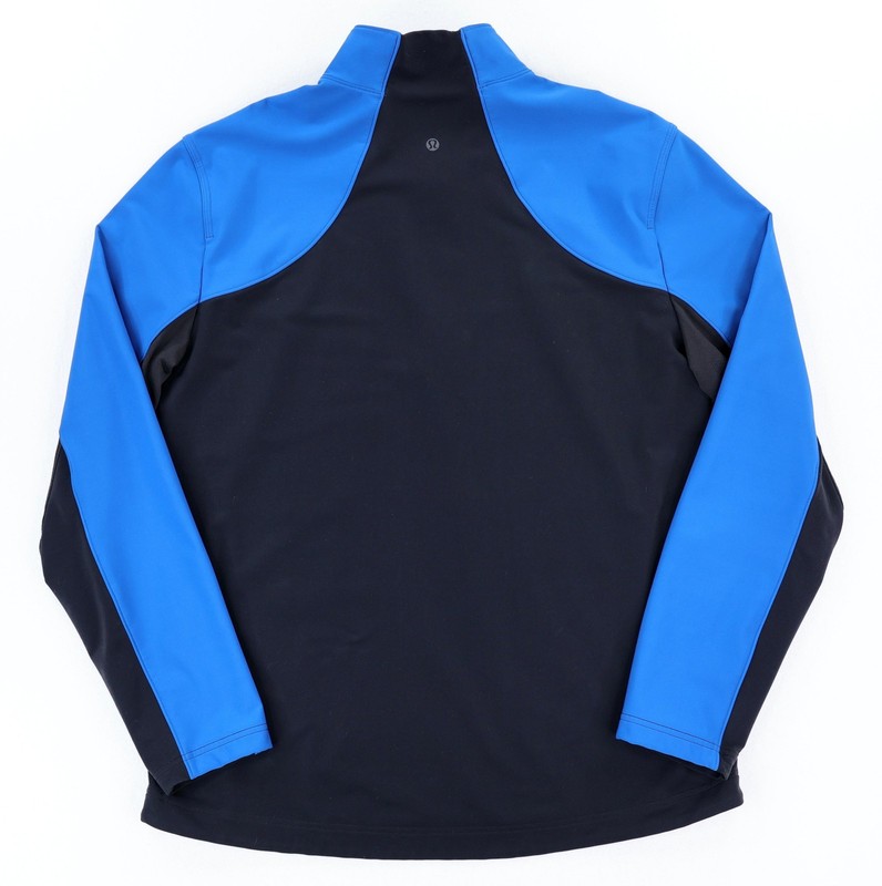 Lululemon Chillstop 1/2 Zip Pullover Mens Limitless Large Blue Running Athletic gallery