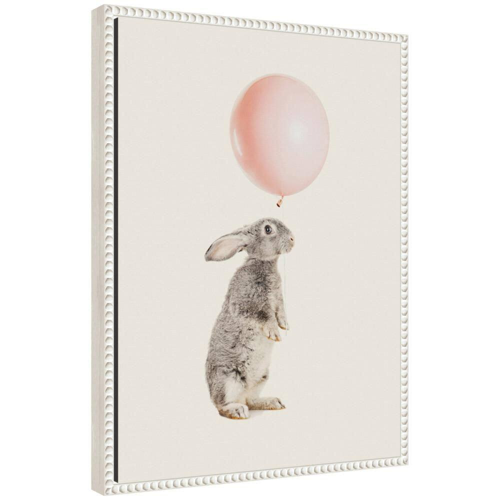 Sylvie the Bunny and the Pink Balloon by July Art Prints Animals Framed Art Prin gallery