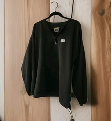 Easton Men’s Shirt Black Pullover Large Quarter Zip