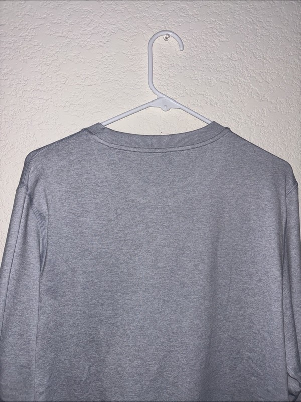 Vouri Ponto Performance Crew Pullover Platinum Heather Men’s Large NWT gallery