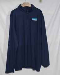 Life is Good Performance Active LS 1/4 Zip – Blue – Sz XL*