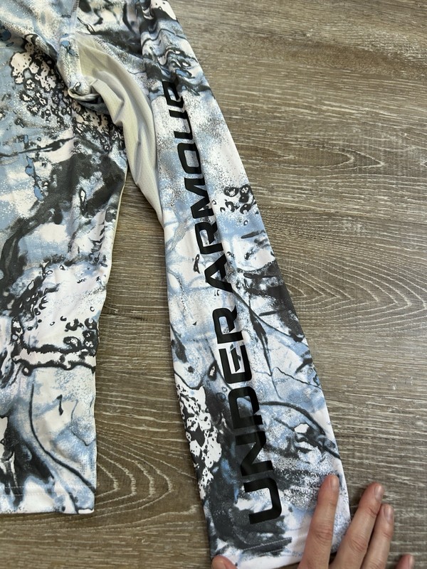 NEW Under Armour Iso Chill Shorebreak Camo Shirt Men’s Large Fishing Hunting UA gallery