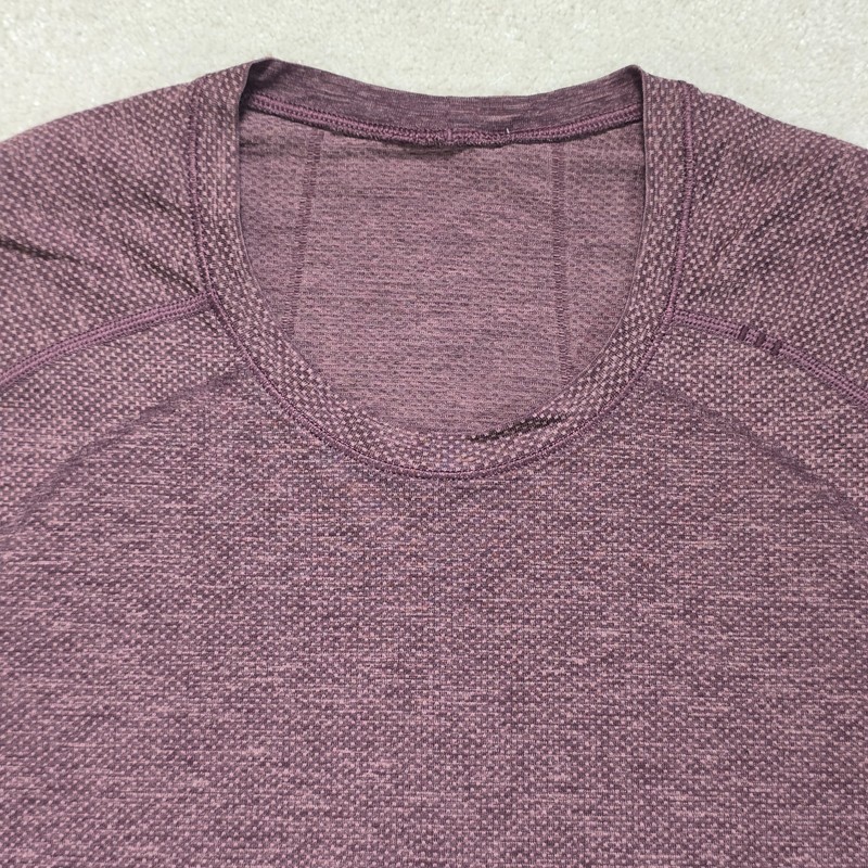Lululemon Metal Vent Tech 2.0 Long Sleeve Shirt M Red Dust Arctic Plum Maroon gallery