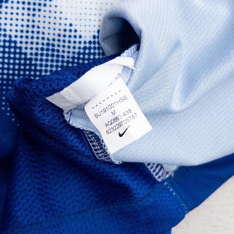 Nike FC La Victoire Soccer Jersey Mens Blue Vintage Style 1994 AQ0660-438 Medium gallery