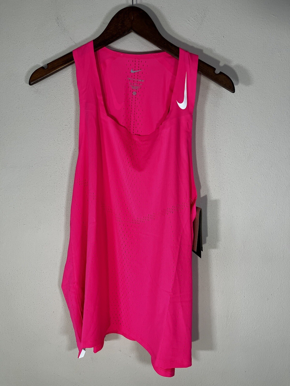 Nike Dri-FIT ADV AeroSwift Men's Racing running Single T Pink Sz XL DM4624-639 gallery