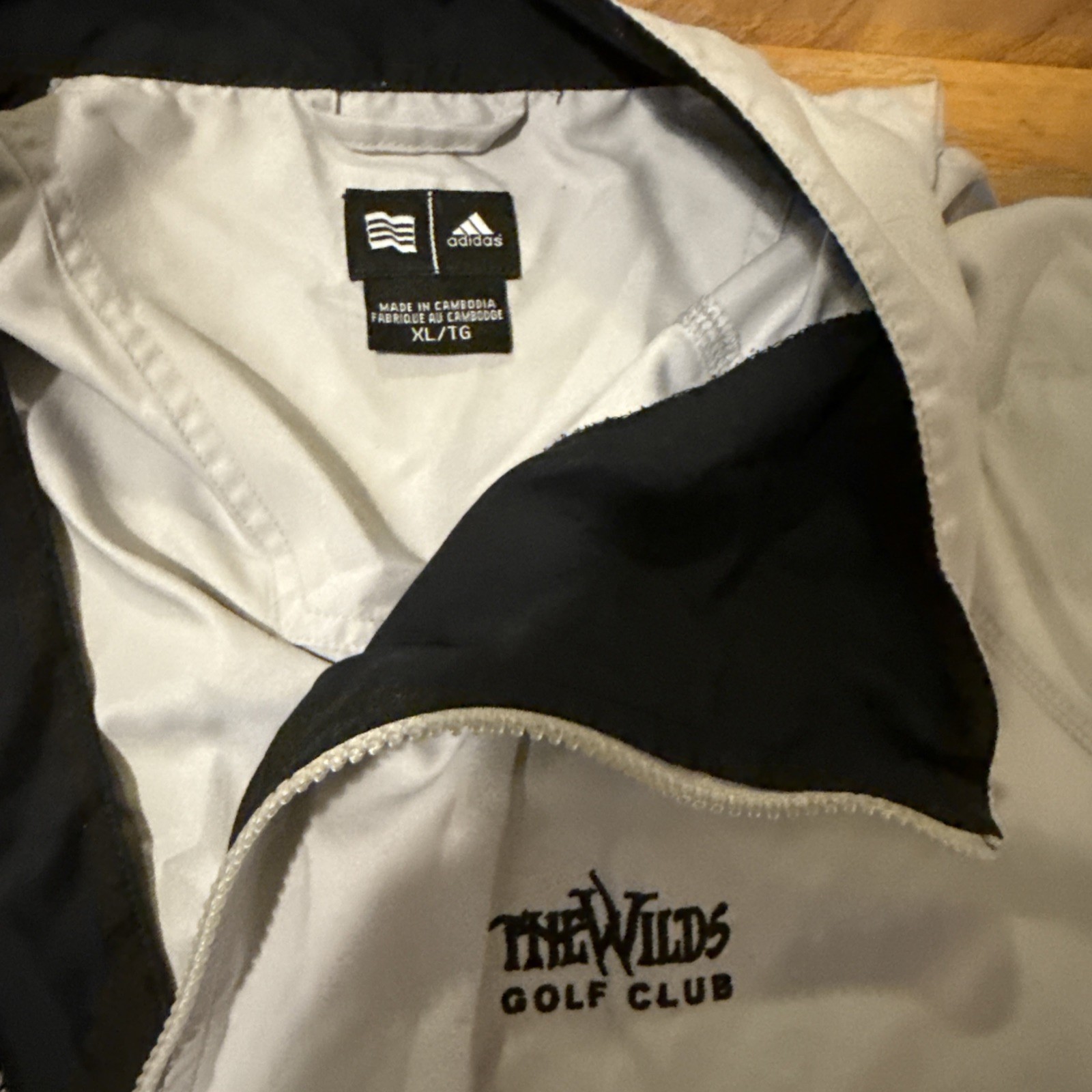 Adidas Clima Winshell Golfing Spring Shortsleeve Windbreak Cover Size XL gallery