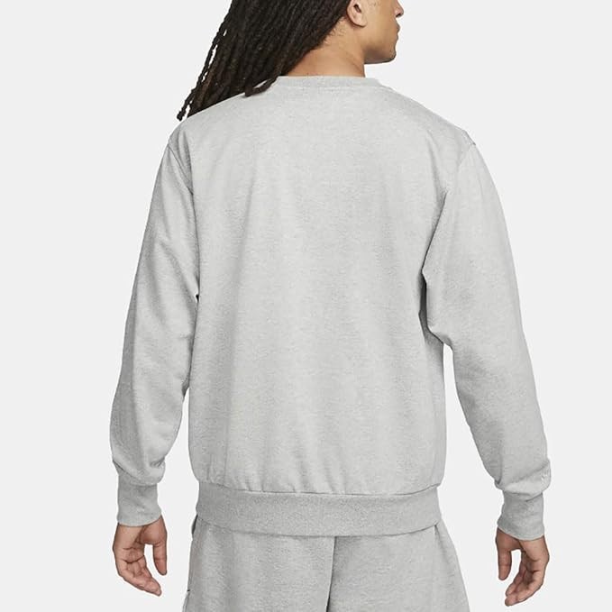 Nike Dri-Fit Standard Issue Men's MEDIUM Basketball Crew Top Grey DQ5820-063 gallery