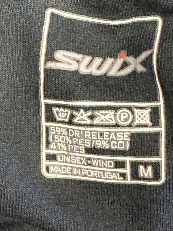 Swix Unisex Size M Bodywear 1/4 Zip Athletic Wear Cycling Jacket Pre-Owned gallery