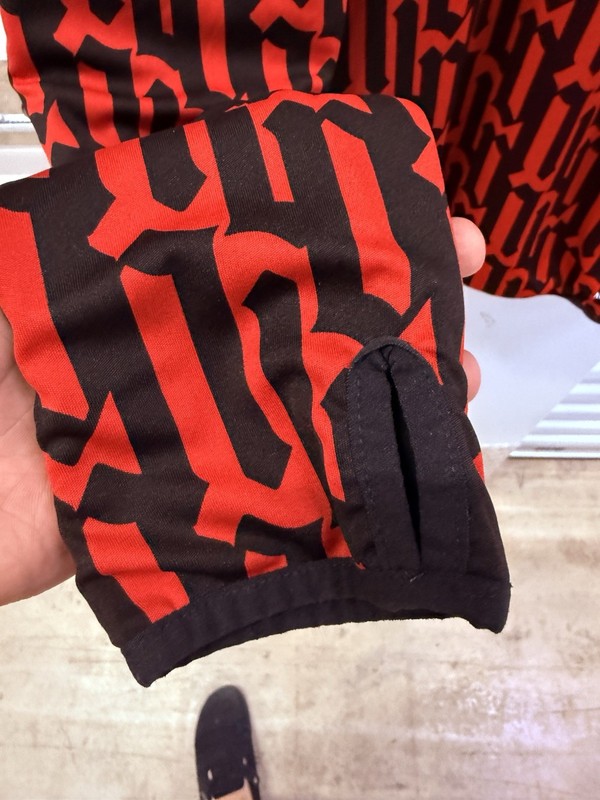 RARE adidas M Arsenal Training Pre Match Warm Top Scarlet Red Black Long Sleeve gallery