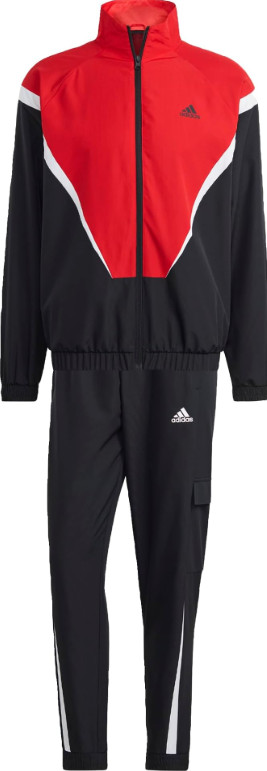 Adidas Men's Tiro Tracksuit Set Red/Black Size Small New in Package