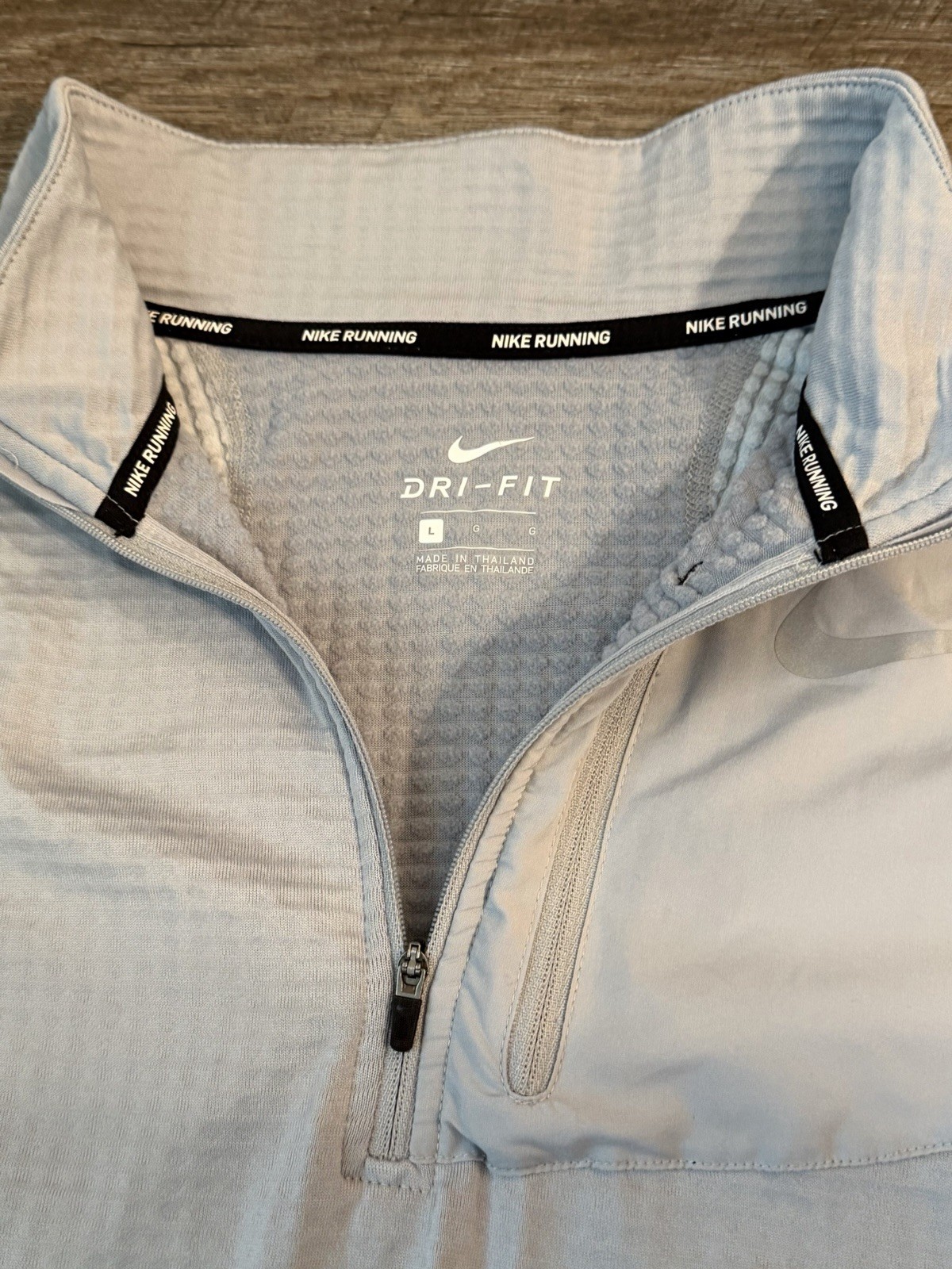 Nike Running Quarter Zip Dri-FIT Large Waffle gallery