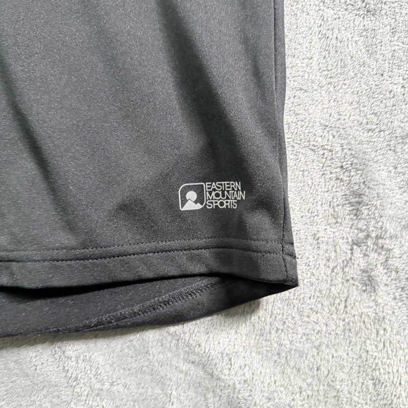 Eastern Mountain Sports Quarter Zip Pullover Mens Medium Black Long Sleeve gallery