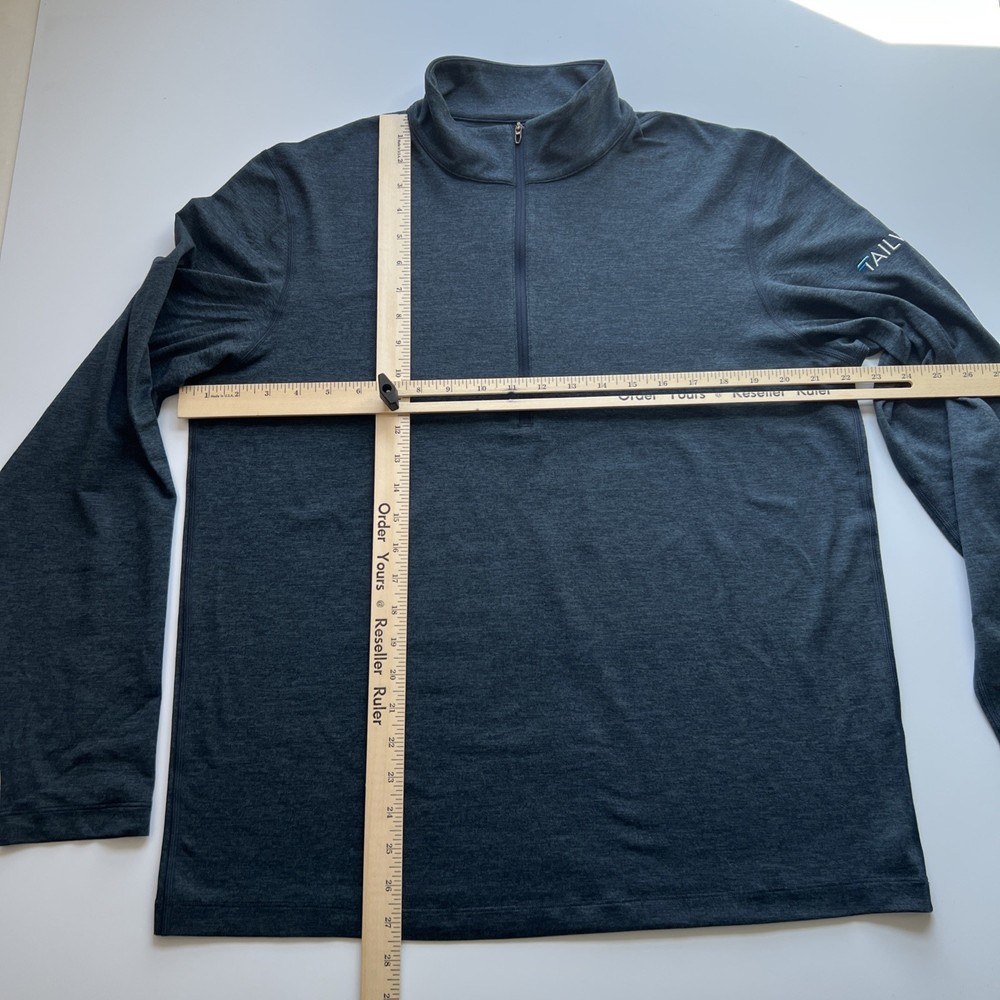 Lululemon 1/4 Zip Pullover Men's Large Navy Long Sleeve Lightweight Super Soft
