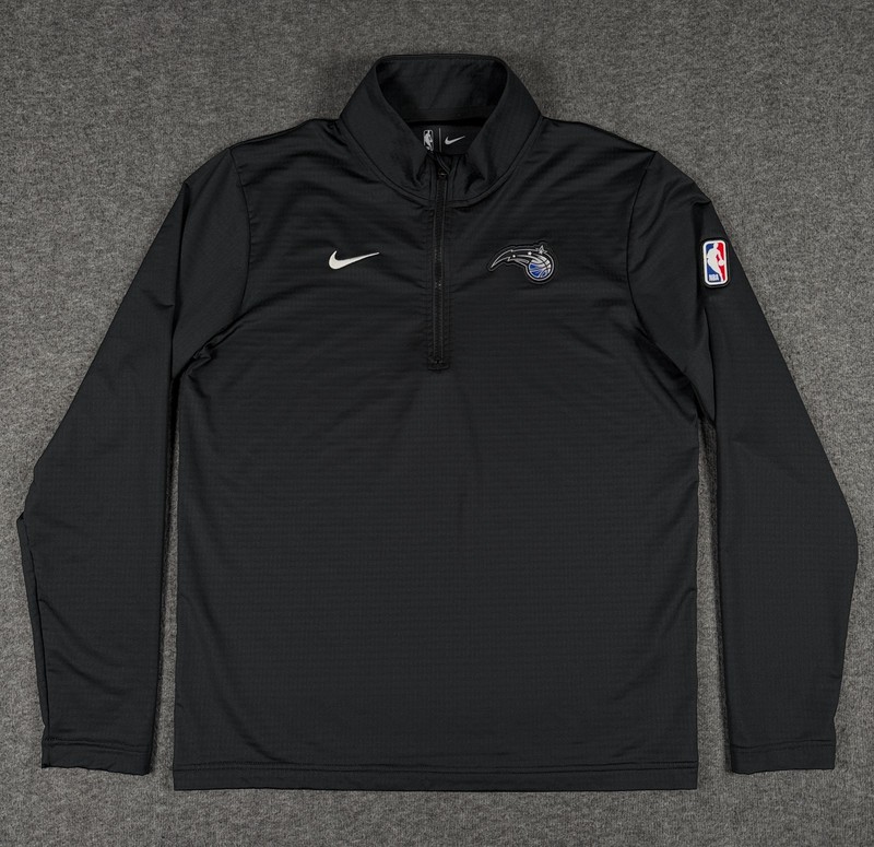 Orlando Magic Pullover Mens Medium Nike Black 1/4 Zip NBA Basketball Performance gallery