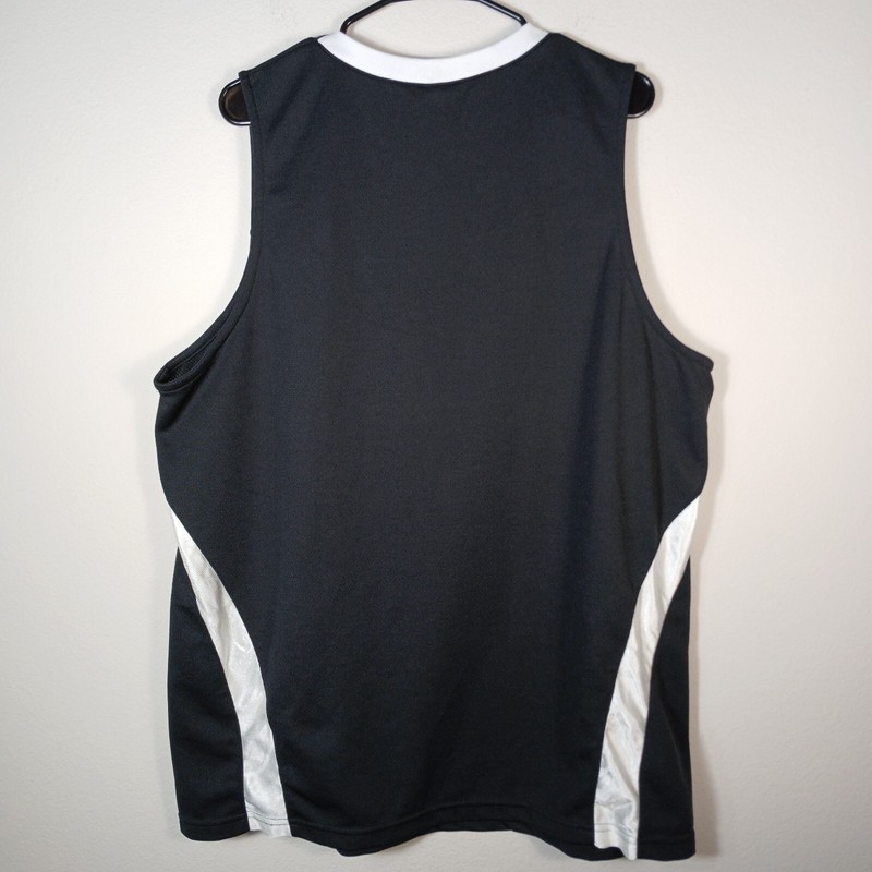 Nike Team Athletic Sleeveless Black T-shirt Jersey Mens XL Center Swoosh AC83 gallery