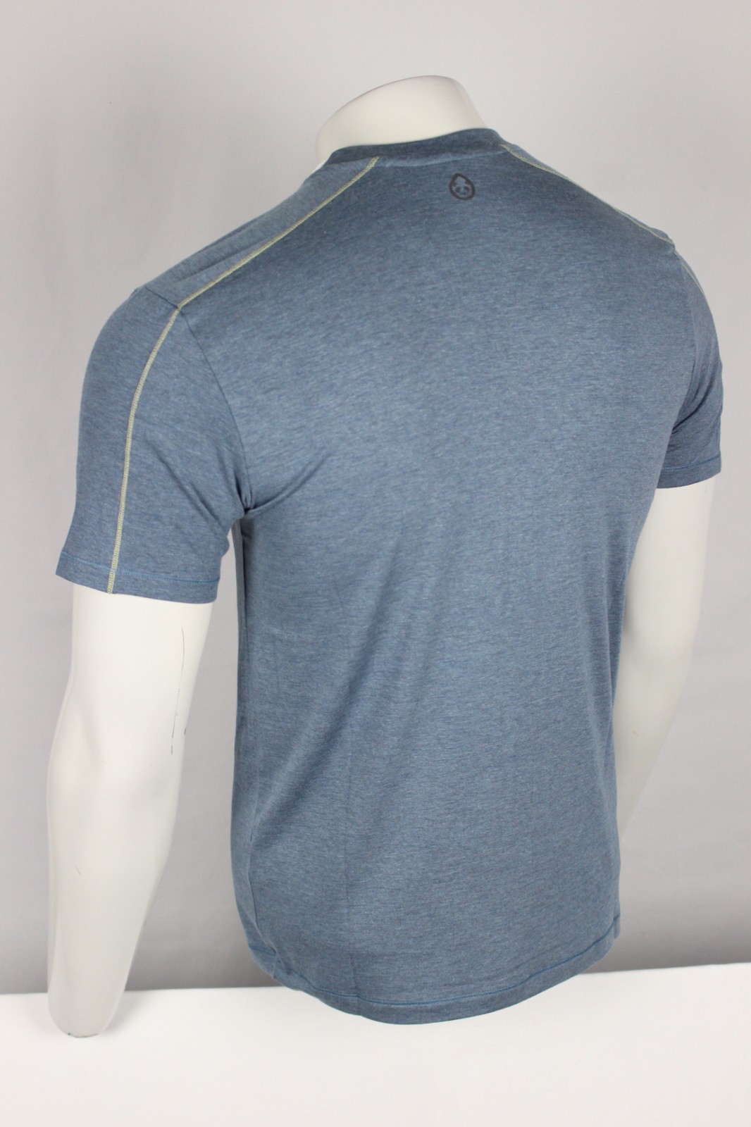 Tasc Men's Recess Tech Tee Short Sleeve T Shirt S Small Indigo Heather Bamboo gallery
