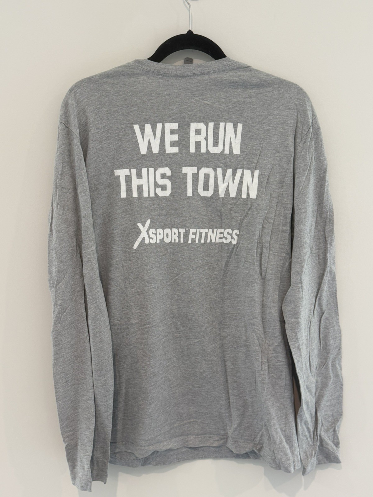Chicago Xfitness Men's L Element Running Top Lng sleeve gray graphic gallery