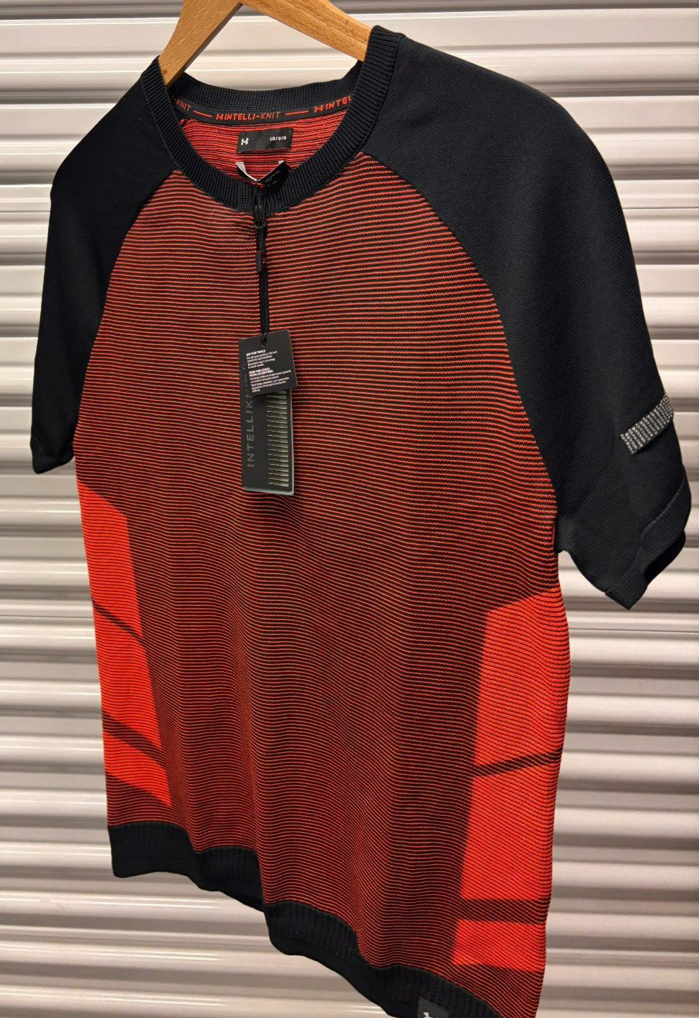 Under Armour Intelli-Knit Men Running Shirt Large Half Zip 1366503 New 0528 gallery